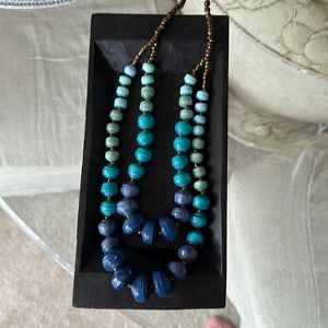Noonday paper bead necklace